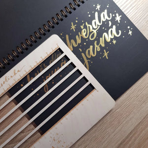 Černočerný krasoblok & Krasolinka Ely