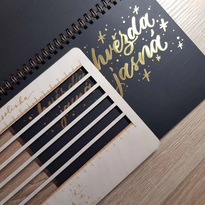 Černočerný krasoblok & Krasolinka Ely