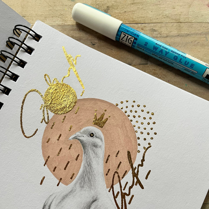 KURETAKE ZIG – lepidlo v popisovači | 2 Way Glue Kuretake