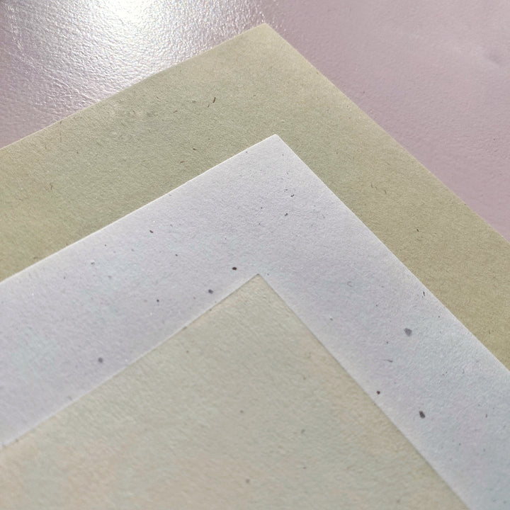 Papír Flora Noce 130 g/m² , přírodní a recyklovaný, formát A4 a jiné Gruppo Cordenons