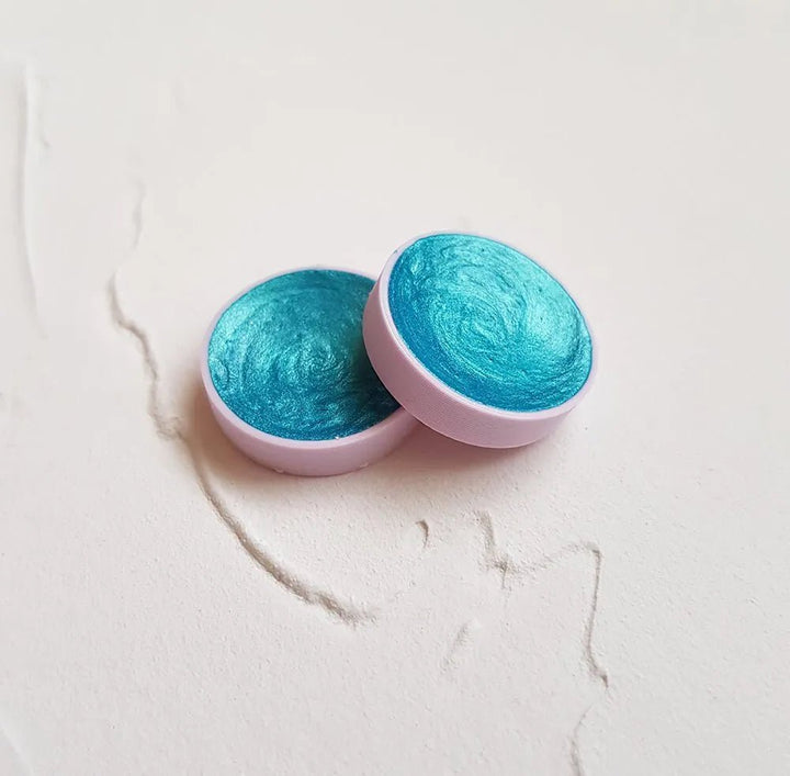 Akvarelová barva Aurora č. 25 - Lacerta (metalická) Ely