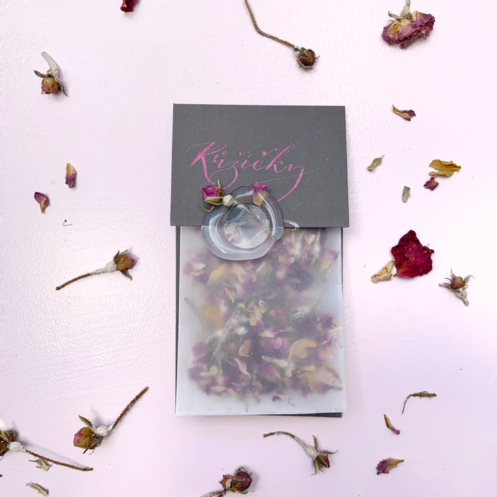 Sušené květinky - Růžičky Ely