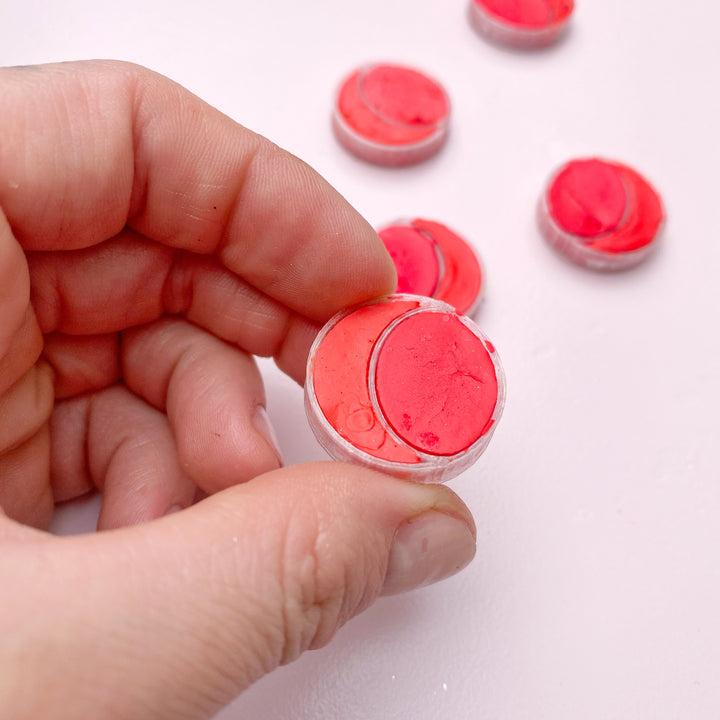 Akvarelový set Aurora – Západ slunce | neonový Edding