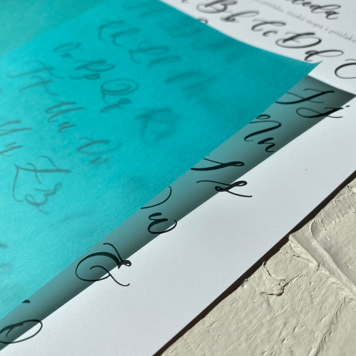 Papír Cromatico 100g/m2, tyrkysová, formát A4 a jiné Fedrigoni