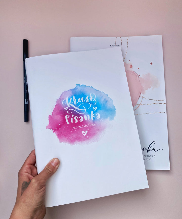 Krasopísanka pro začátečníky a mírně pokročilé | Sada s brush penem Tombow Krasopiska