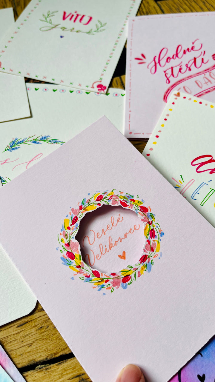 Workshop Barevné krasopsaní a květinové ilustrace brush penem Krasopiska