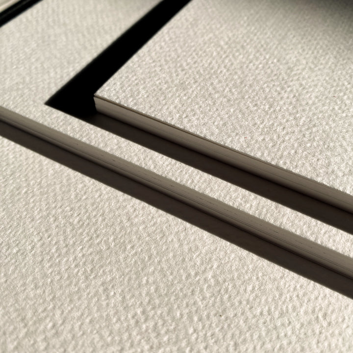 Prázdné přáníčko 14,5 x 14,5 cm - Akvarelový papír I, 300 g/m² Ely