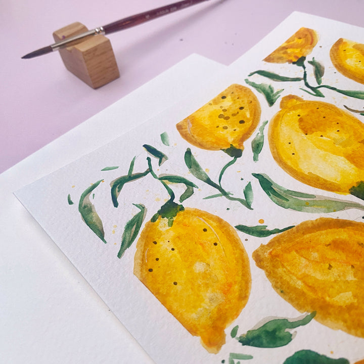 Akvarelový papír – 20 × 20 cm, 300 g/m² | vhodný do rámečků Ely