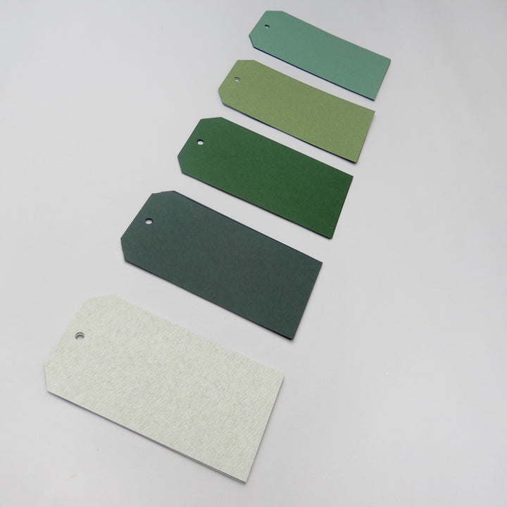 Sada kartiček na vlastní jmenovky – Vůně jehličí Ely