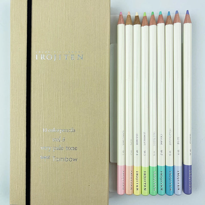 Irojiten – pastelky Volume 7 | Very pale tone III Tombow