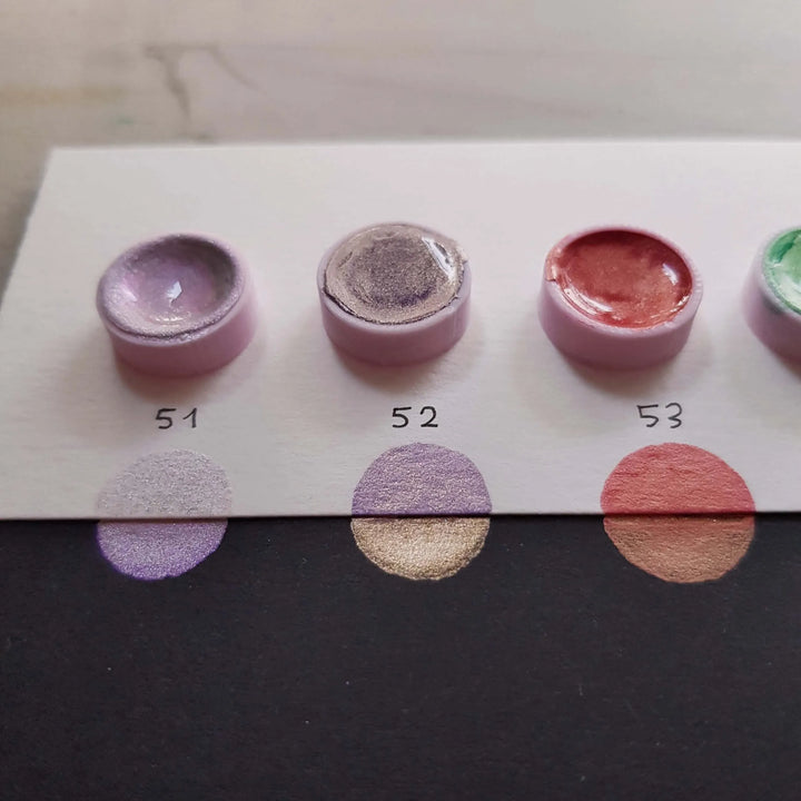 Akvarelová barva Aurora č. 52 - Pallas (metalická) Ely