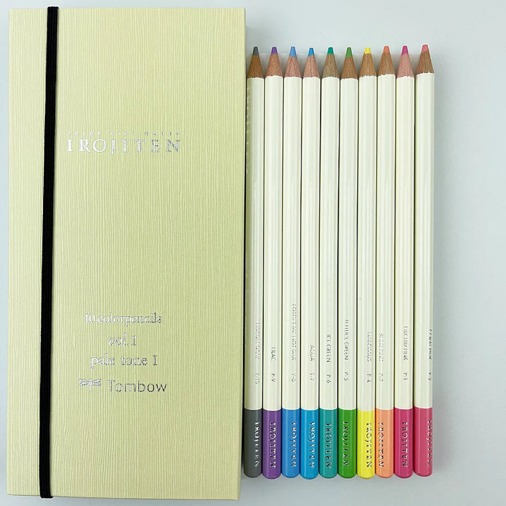 Irojiten – pastelky Volume 1 | Pale tone Tombow