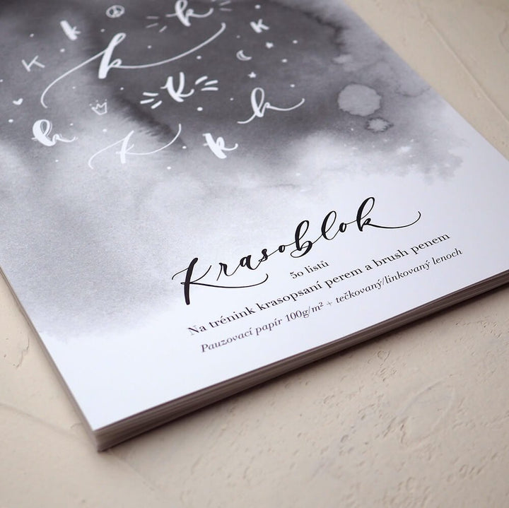 Krasoblok s pauzovacím papírem – na psaní perem | A4/A5 Krasopiska