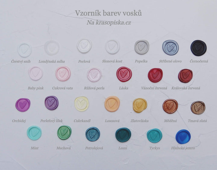 Pečetní vosk – Tmavě zlatá | peletky Ely