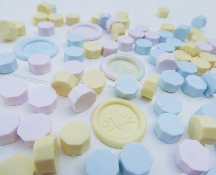 Pečetní vosk – Pastelový | mix peletek Ely