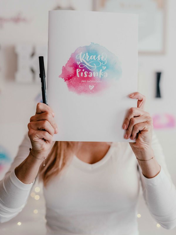 Krasopísanka - Pro začátečníky | včetně brush penu Tombow Krasopiska