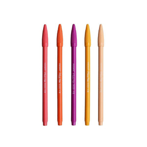 Monami – Plus Pen 3000 | sada 5 barev Florescent Monami