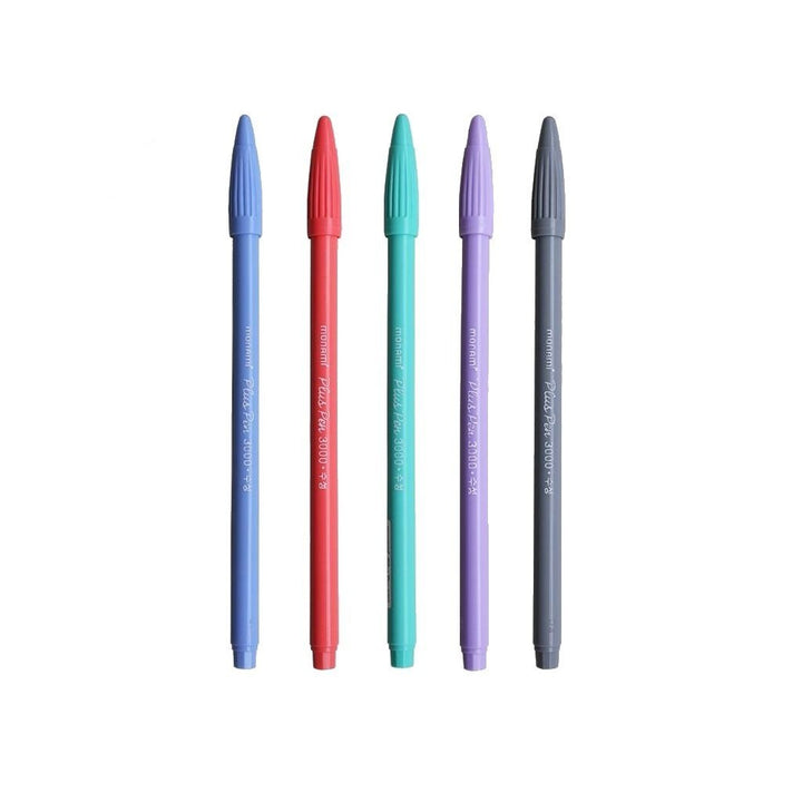Monami – Plus Pen 3000 | sada 5 barev Pastel Monami