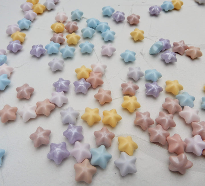 Pečetní vosk - Pastelové hvězdičky Ely
