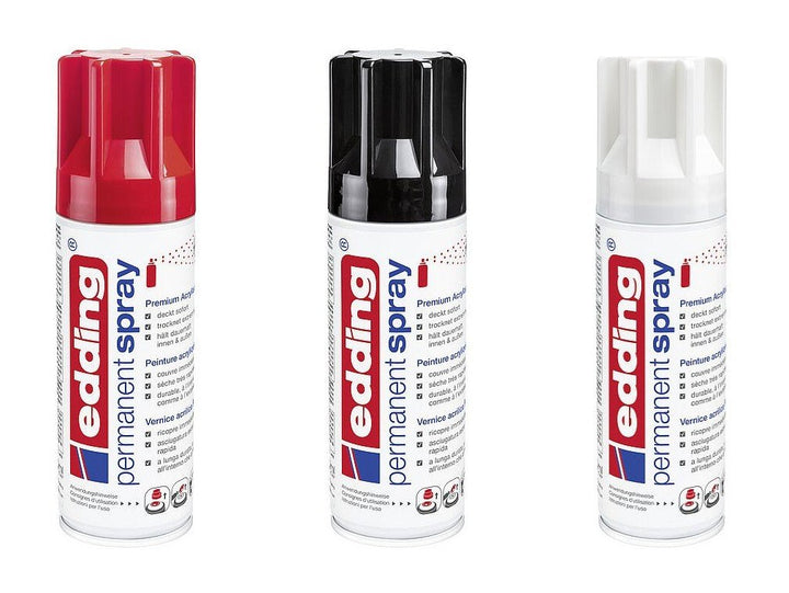 Edding 5200 - Lesklé akrylové barvy ve spreji Edding