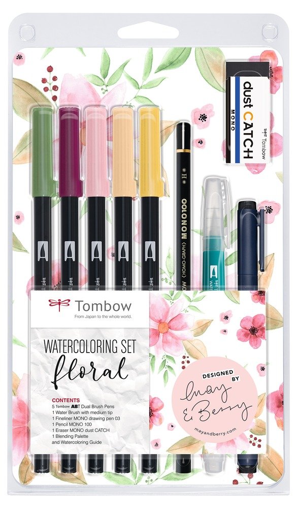 Tombow Akvarelová sada Floral Tombow