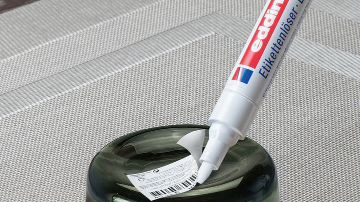 Edding 8180 - Olejový fix pro odstranění etiket a lepidla Edding