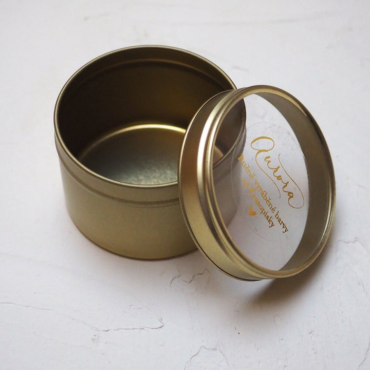 Plechová dózička – kulatá Ely