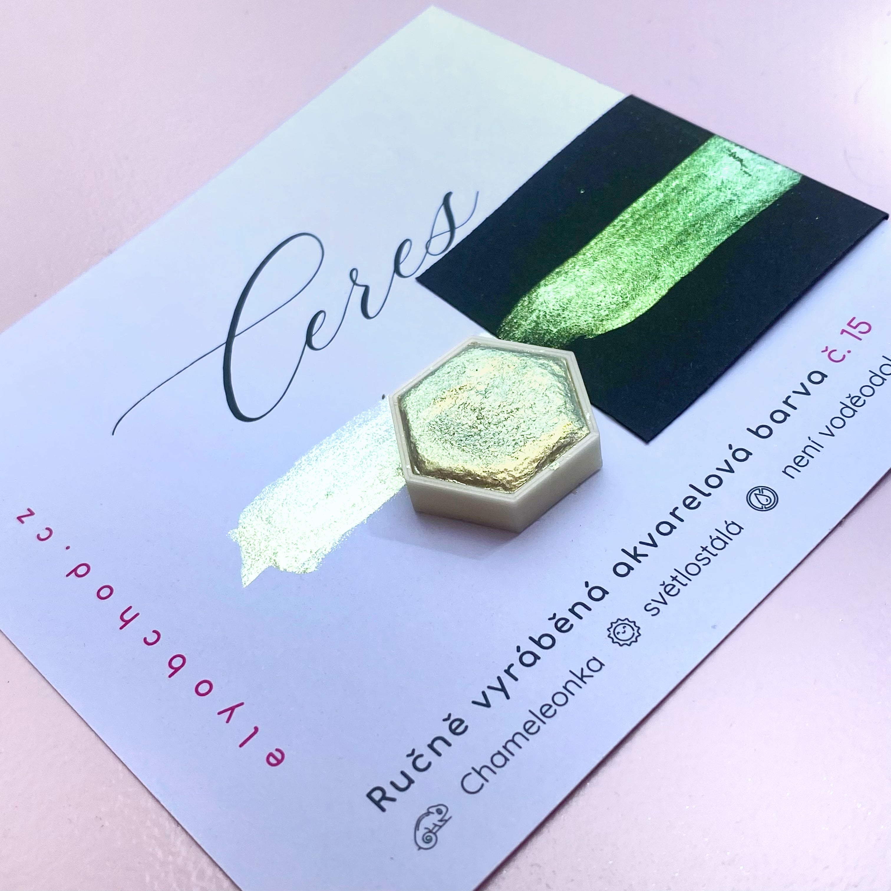 Akvarelová barva Aurora č. 15 – Ceres (Chameleonka)