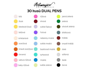 Artmagico – Akrylový fix DUAL se dvěma hroty ArtMagico