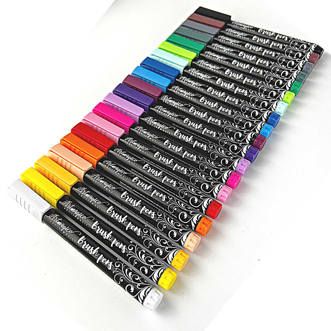 Artmagico – Sada akrylových brush penů, 20 ks ArtMagico