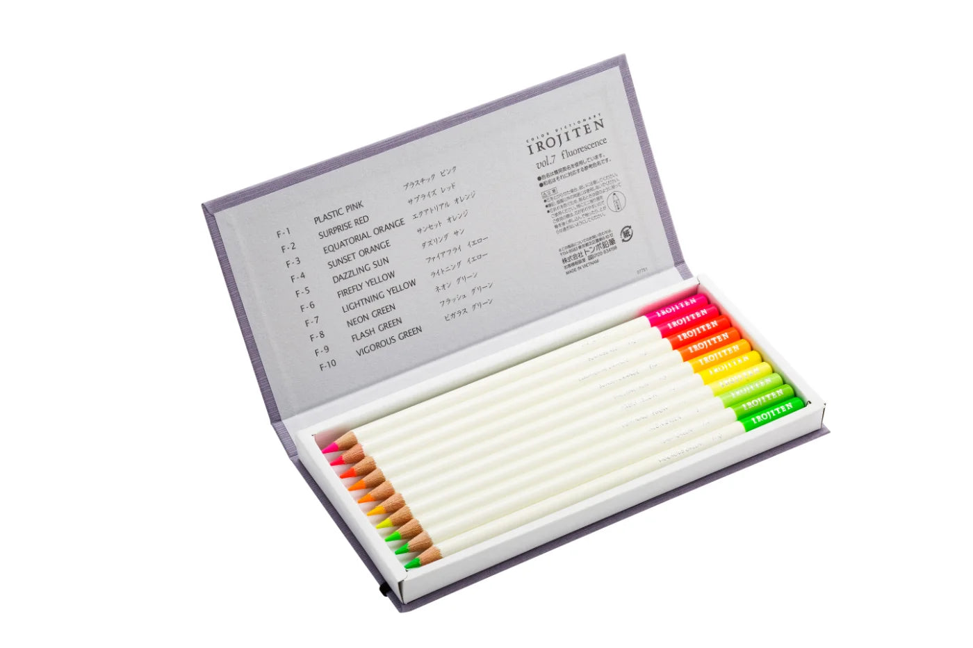 Irojiten – pastelky Volume 8 | Fluorescence I Tombow