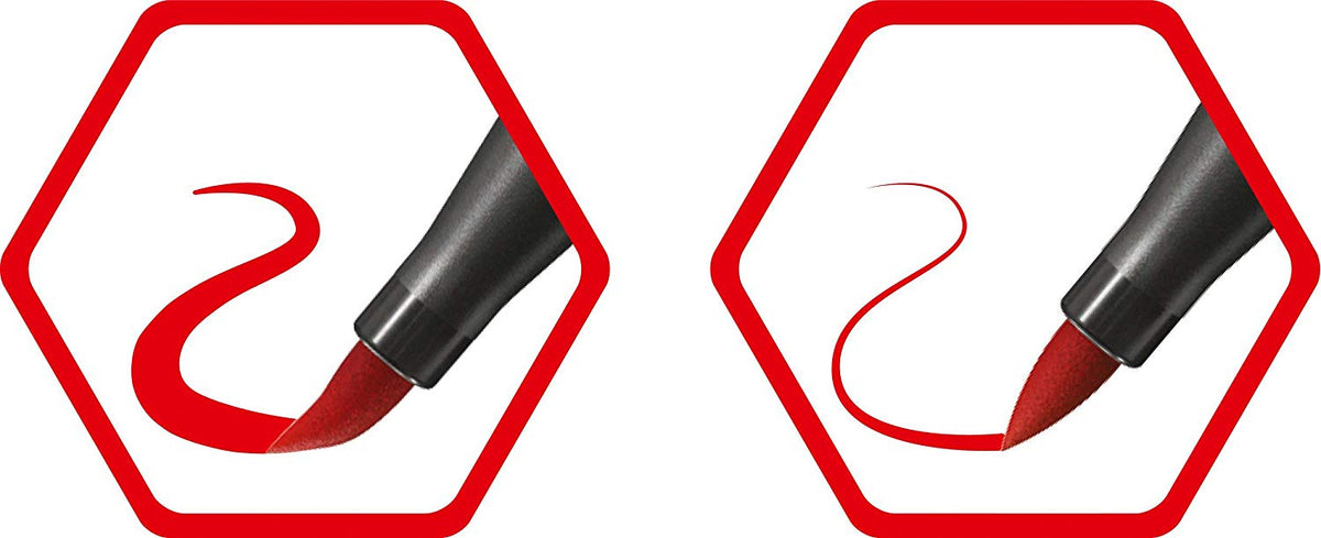 STABILO Pen 68 brush – sada 8 štětcových fixů STABILO