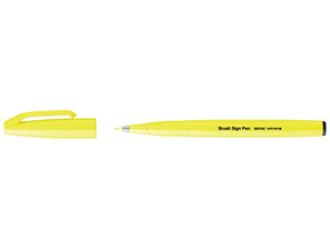Pentel – Brush Sign Pen | Fluorescent Pentel