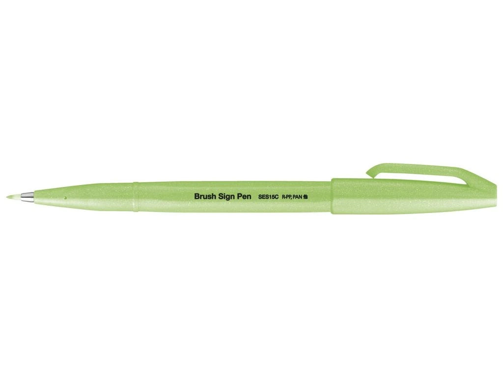 Pentel – Brush Sign Pen | Fluorescent Pentel