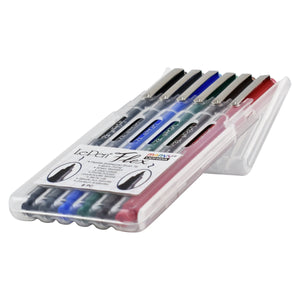 Marvy Uchida – Le Pen Flex brush pen, sada 6 barev, Primary Marvy