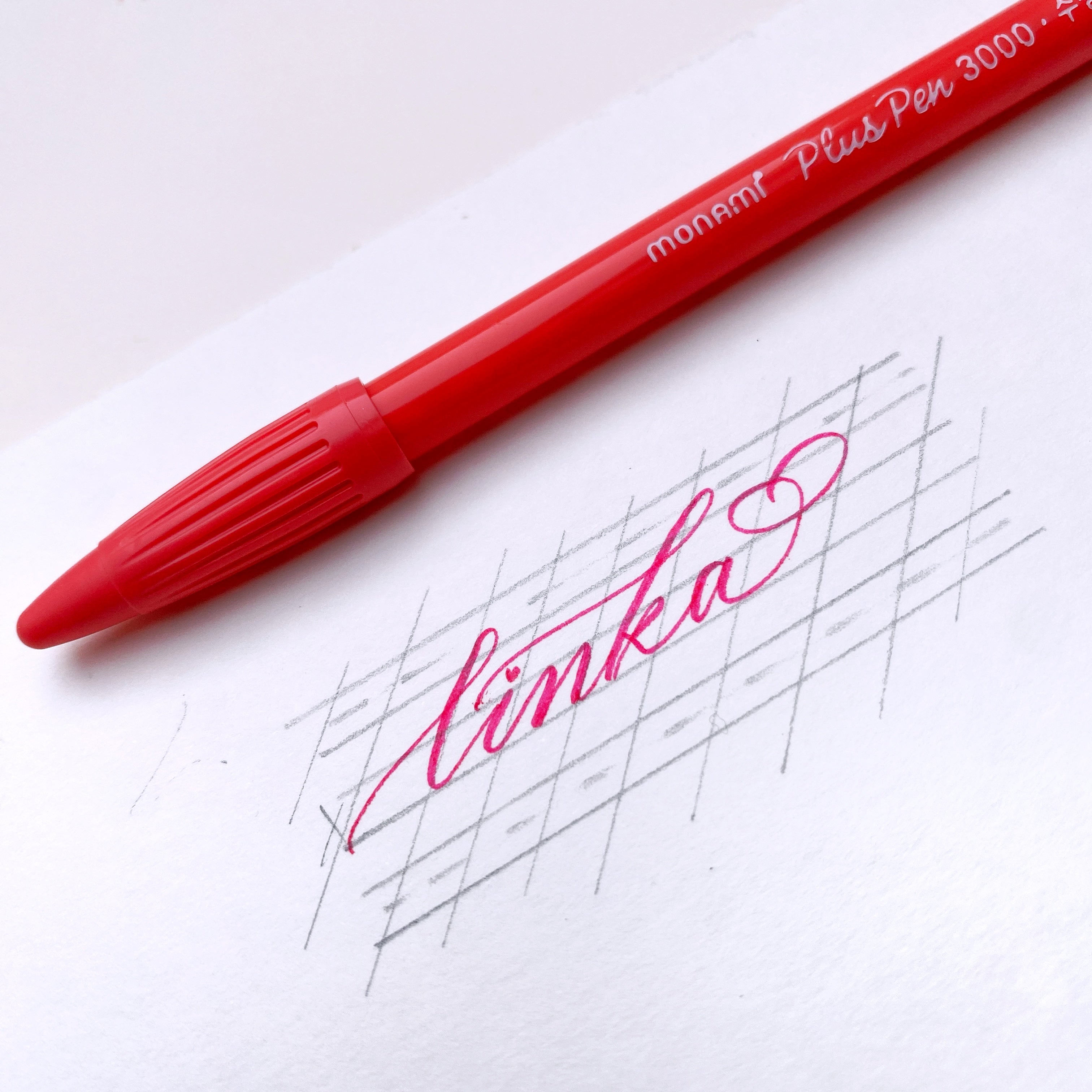 Kaligrafické pravítko na brush lettering, 3–7 mm Ely