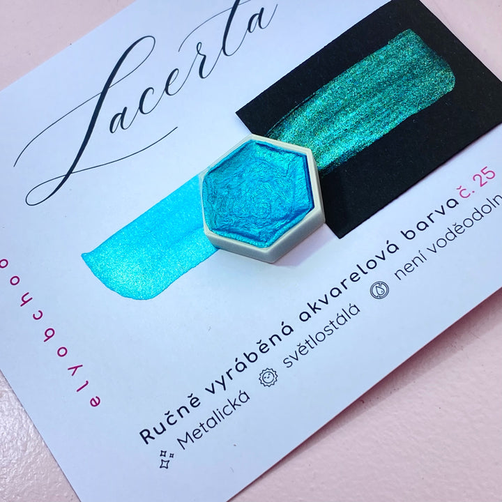 Akvarelová barva Aurora č. 25 – Lacerta (Metalická)
