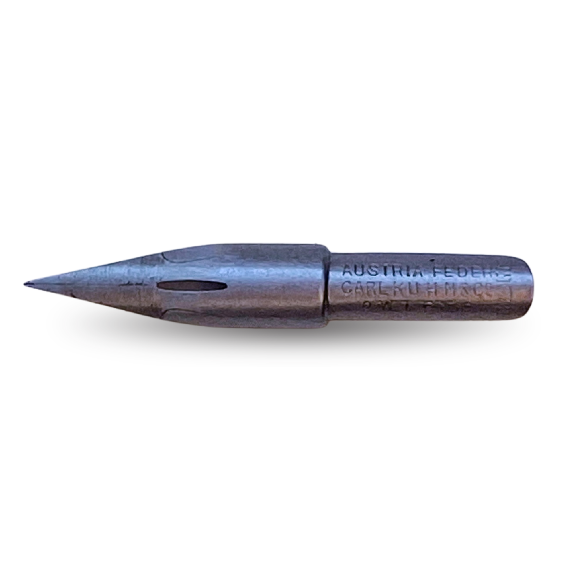 Kaligrafické perko, starožitné – Austria Feder Carl Kuhn No. 1781 Carl Kuhn & Co