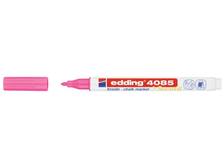 Edding 4085 - Křídový popisovač, NEONOVĚ růžový Edding