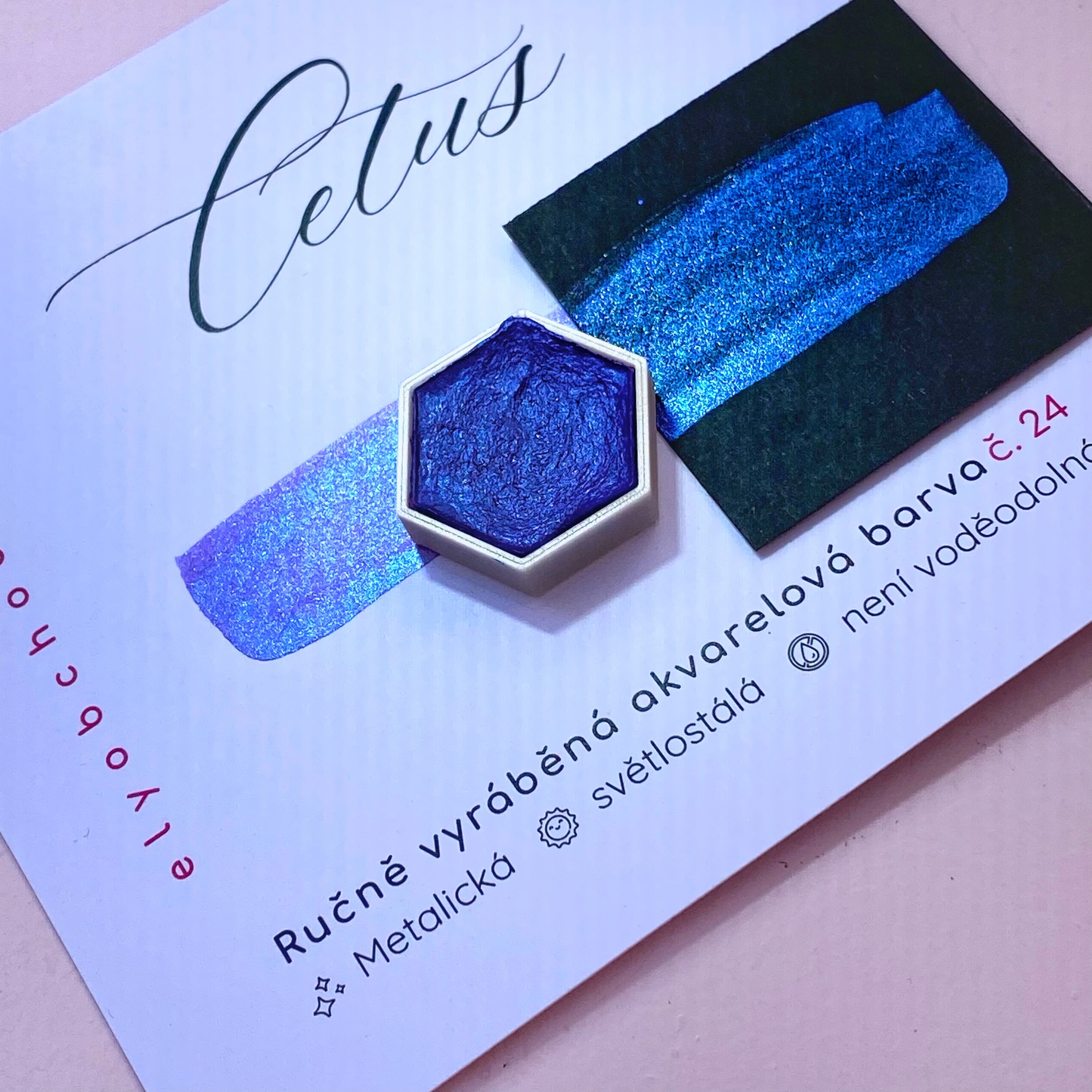 Akvarelová barva Aurora č. 24 – Cetus (Metalická)