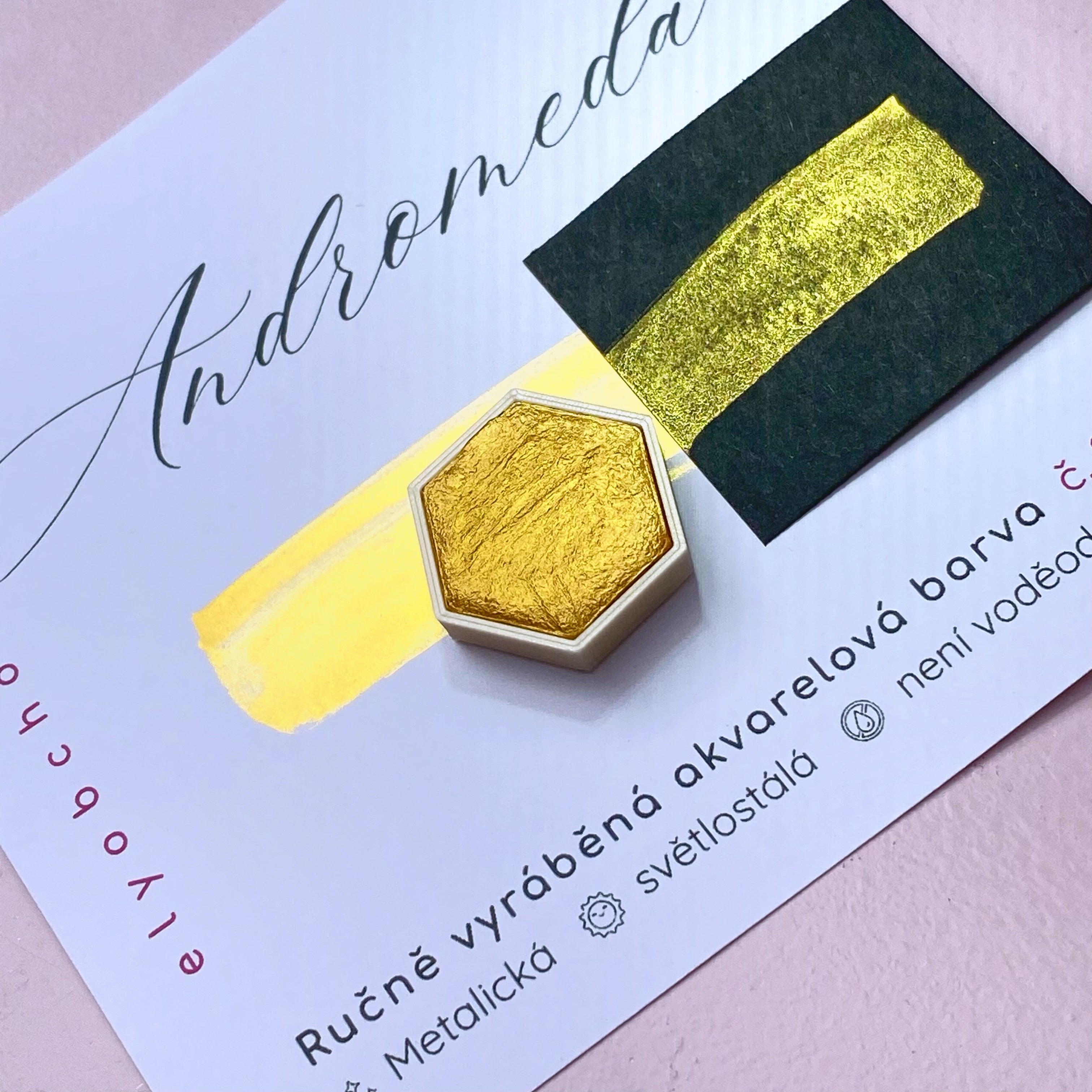 Akvarelová barva Aurora č. 09 – Andromeda (Metalická)