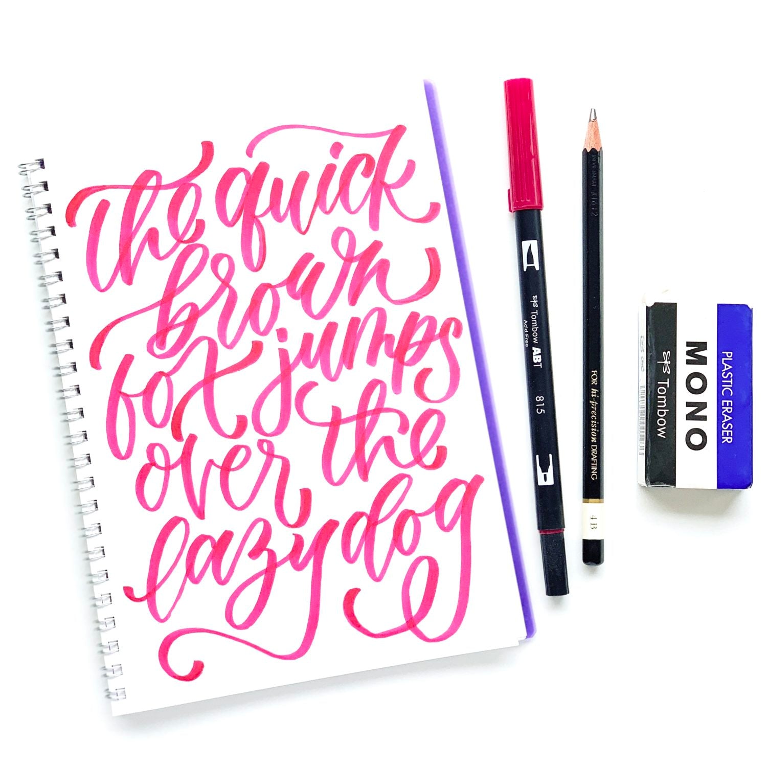 Oboustranný štětcový fix ABT Dual Brush Pen - černé, šedé a transparentní odstíny Tombow