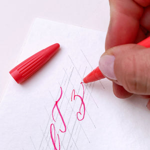 Kaligrafické pravítko na brush lettering, 3–7 mm Ely