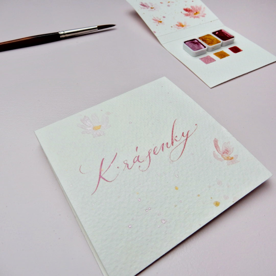 Akvarelový set Aurora – Krásenky | limitovaná edice Ely