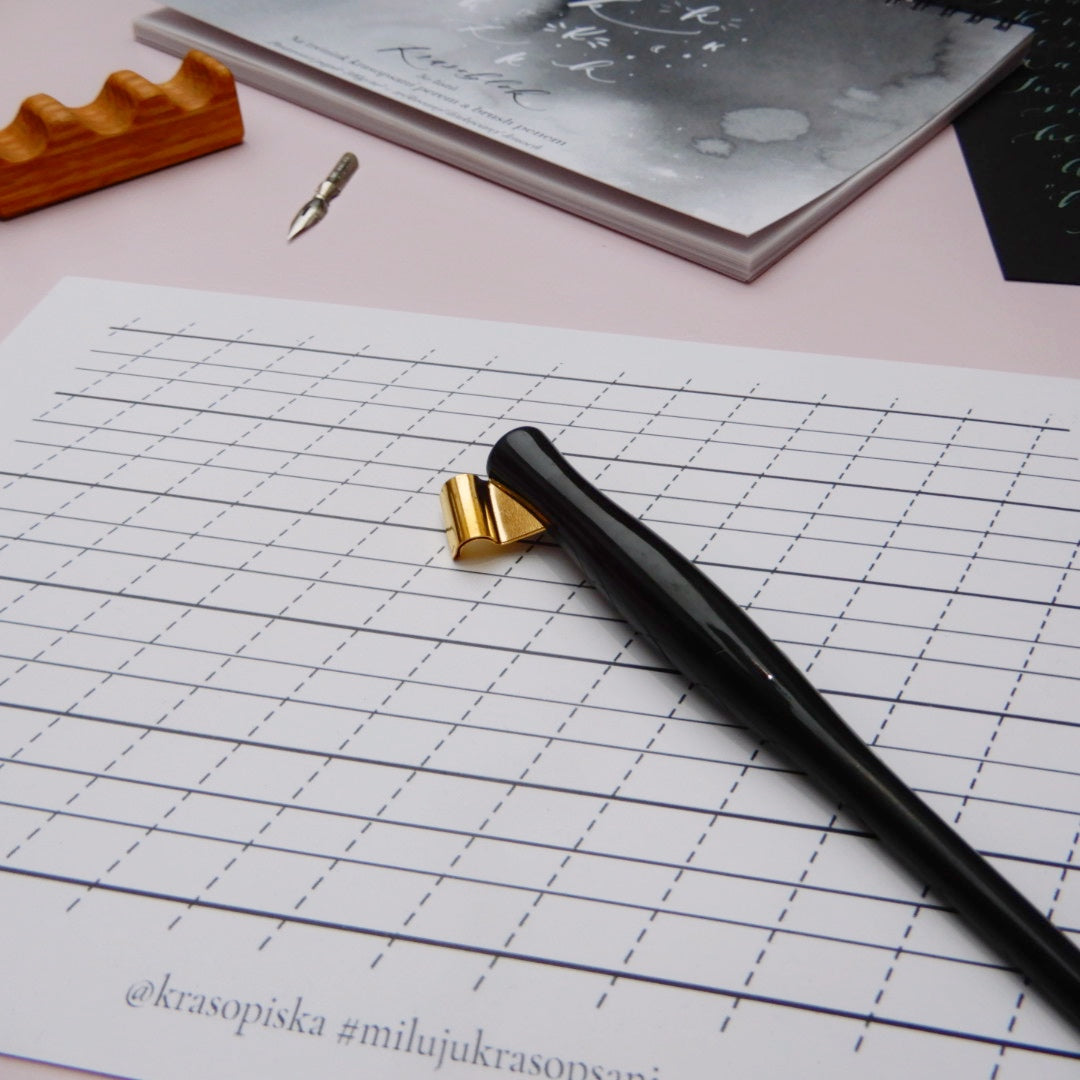 Kaligrafická násadka Oblique – plastová Ely