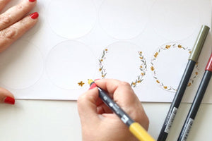 Oboustranný štětcový fix ABT Dual Brush Pen - černé, šedé a transparentní odstíny Tombow
