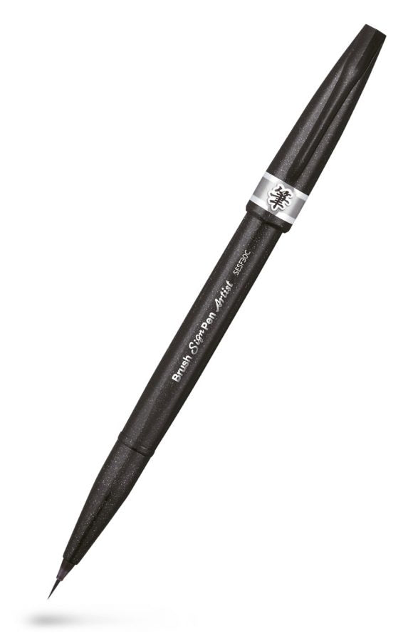 Pentel – Sada Brush Sign Pen Artist, 4 ks Pentel