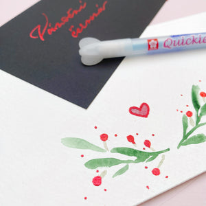 Metalické plátky – Vánoční červená (Limitovaná edice) 8,5 x 8,5 cm Krasopiska