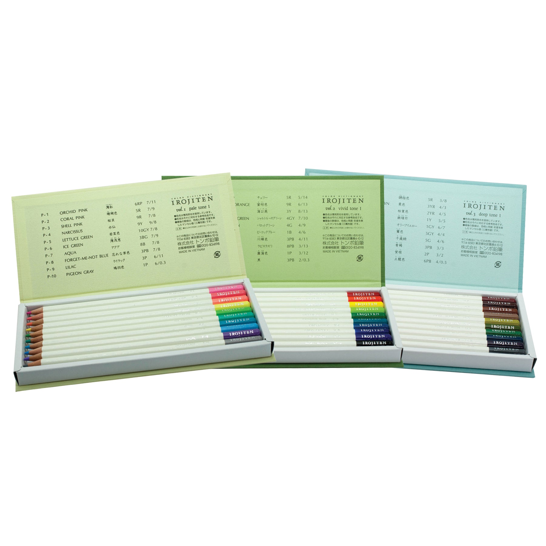 Irojiten – pastelky | Rainforest Tombow