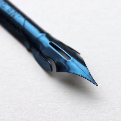 Kaligrafické perko – Leonardt Steno "Blue pumpkin" Kaligrafické perko Manuscript